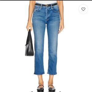 Mother The Tomcat Ankle Jeans; wash: Layover